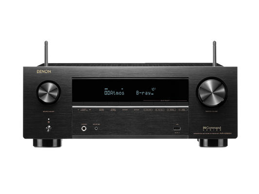 Denon AVR-X2800H - 7.2 Ch. 95W 8K AV Receiver Powered by HEOS™ with Dolby Atmos