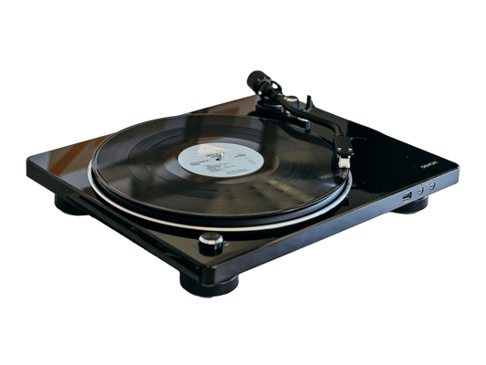 Denon DP-450USB - Semi-Automatic Premium belt-driven Hi-Fi Turntable with USB