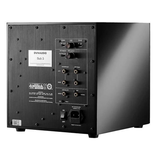 Dynaudio Sub 3 - Compact Active Subwoofer