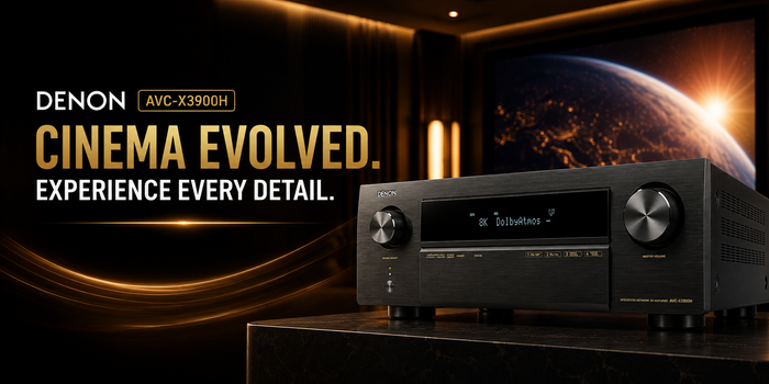 Denon AVC-X3900H Amplifier: An Intensive 9.4 Channels AV Receiver for Ultimate Home Theater Sound Experience