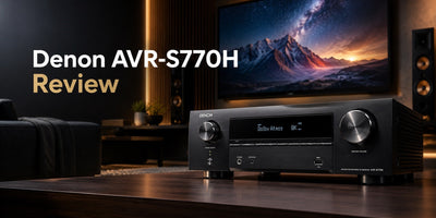 Denon AVR-S770H Review: 7.2 Channel 8K AV Receiver with Dolby Atmos