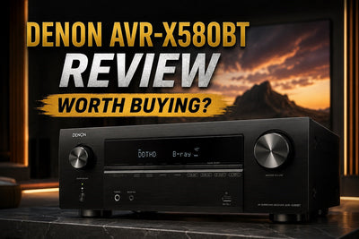 Denon AVR-X580BT Review: Is This 5.2 Channel 8K AV Receiver Worth Buying?