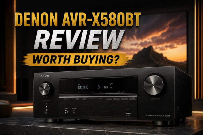 Denon AVR-X580BT Review: Is This 5.2 Channel 8K AV Receiver Worth Buying?