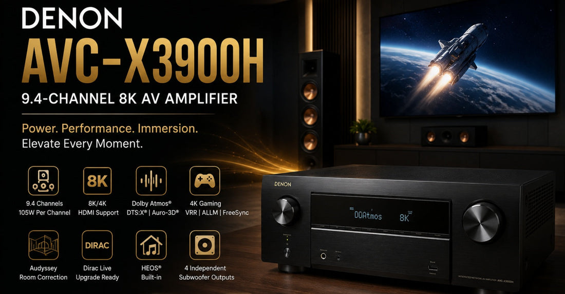 How to Choose the Right AV Amplifier for a Premium Home Theatre