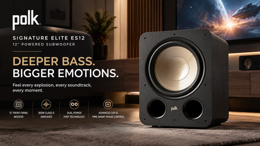 Polk Audio Signature Elite ES12: Powerful Bass for an Immersive Home Theater Experience
