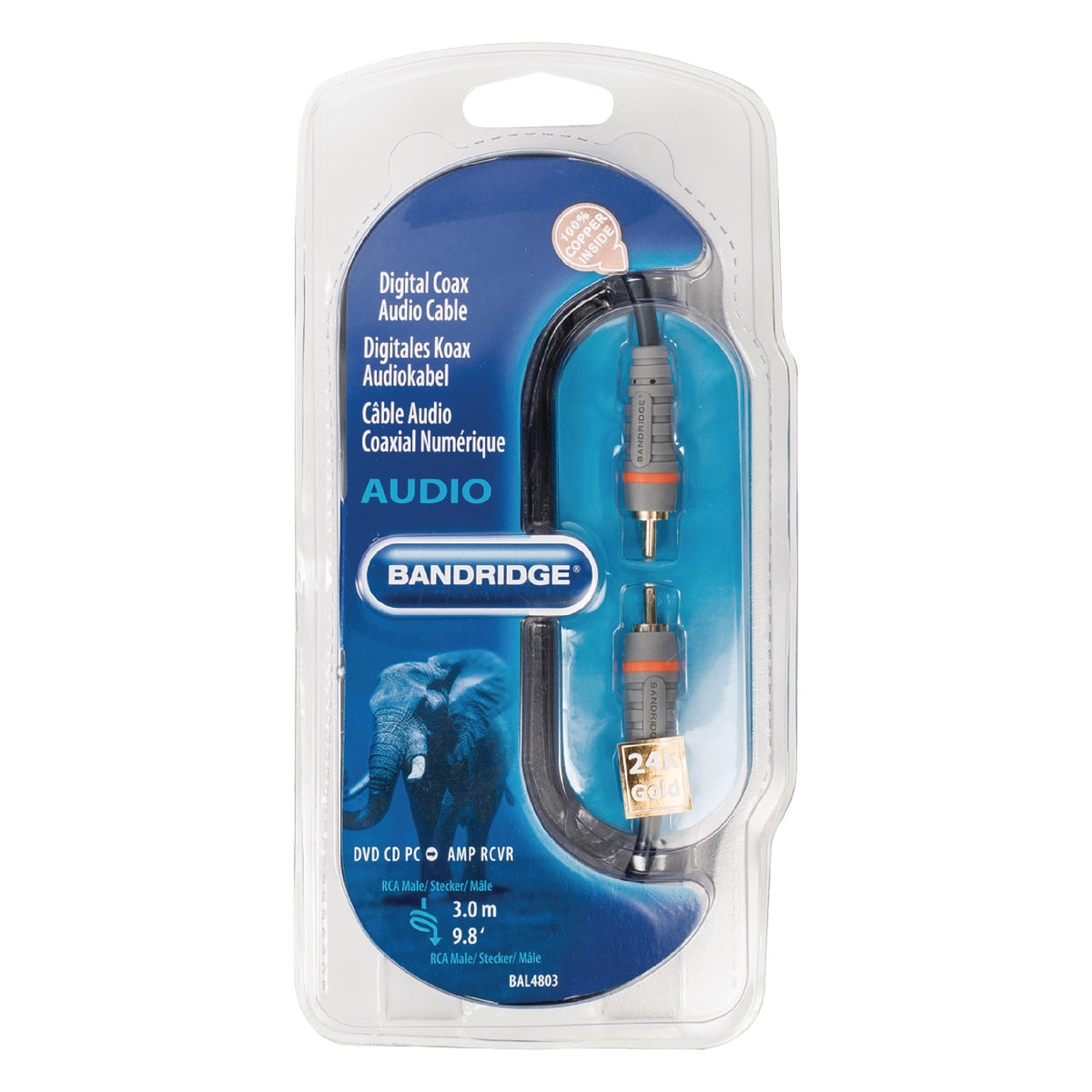 BANDRIDGE SUBWOOFER CABLE 5 Meter