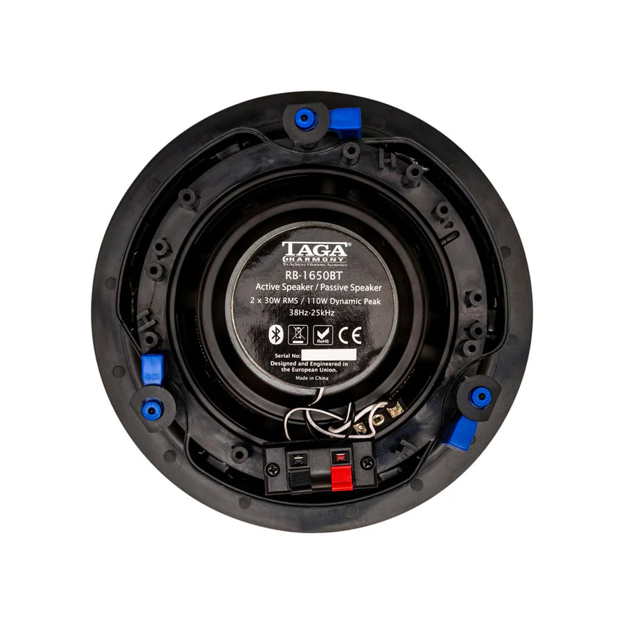 TAGA HARMONY RB-1650BT Active In-Ceiling Speakers (Pair)