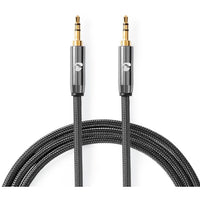 Nedis Stereo Audio Cable 3.5 mm Male - 3.5 mm Male - Gold Plated - 2.00 m