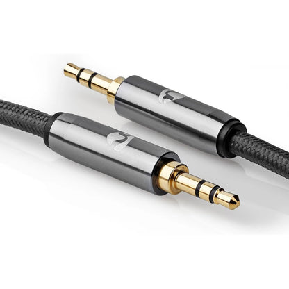 Nedis Stereo Audio Cable 3.5 mm Male - 3.5 mm Male - Gold Plated - 2.00 m