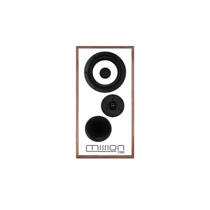 Mission 700 - Bookshelf Speaker with Floor Stands Included (Pair)