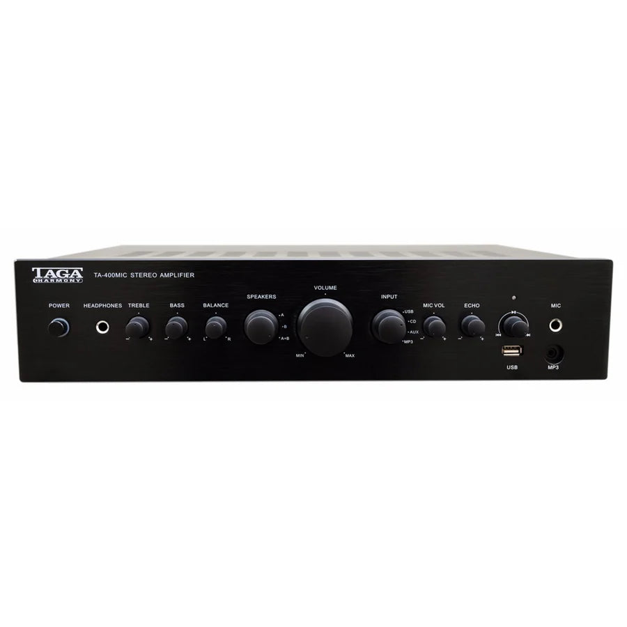Taga Harmony TA-400MIC  A/B Speaker CI Stereo Amplifier