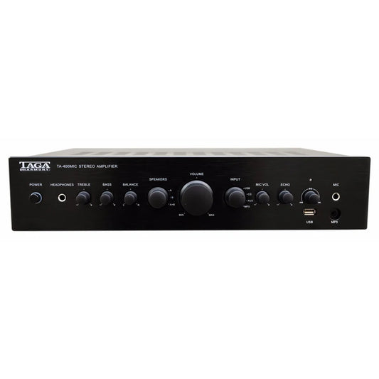 Taga Harmony TA-400MIC  A/B Speaker CI Stereo Amplifier