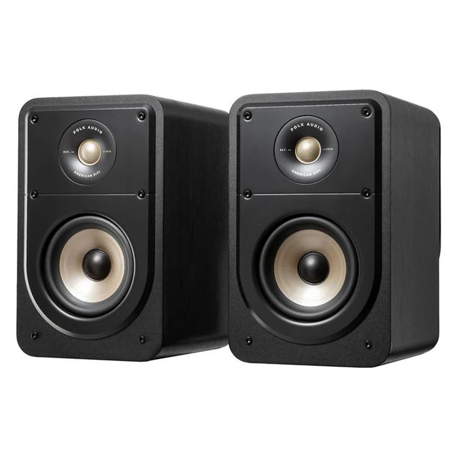Signature Elite ES15 High-Quality Compact Bookshelf Speakers
