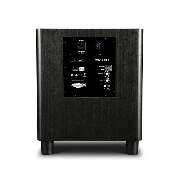 Mission QX-12 Sub MKII- 12" Powered Subwoofer