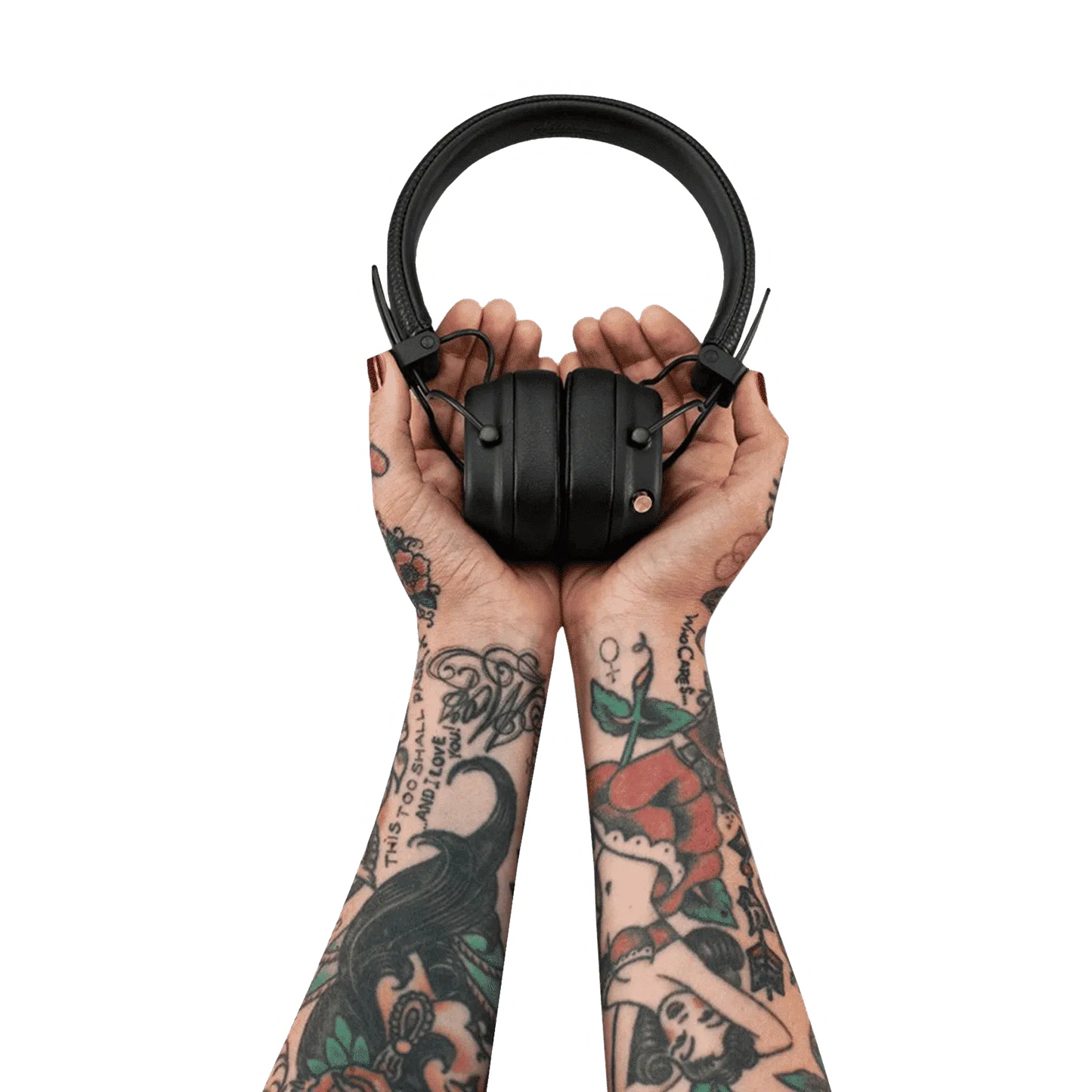 Marshall Major IV Bluetooth Headphone with Mic (Upto 80 Hours Playback, On Ear, Black)