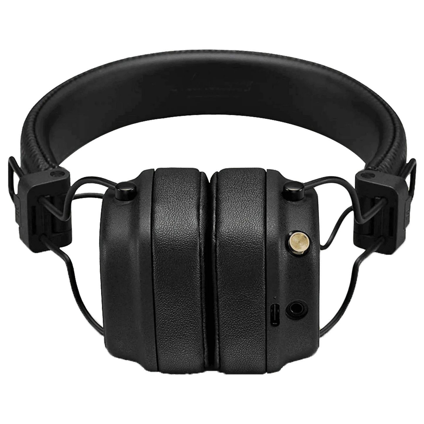 Marshall Major IV Bluetooth Headphone with Mic (Upto 80 Hours Playback, On Ear, Black)