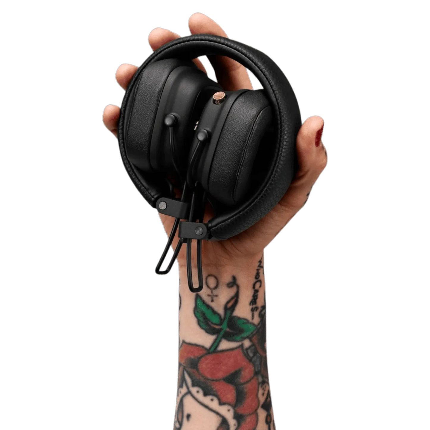 Marshall Major IV Bluetooth Headphone with Mic (Upto 80 Hours Playback, On Ear, Black)