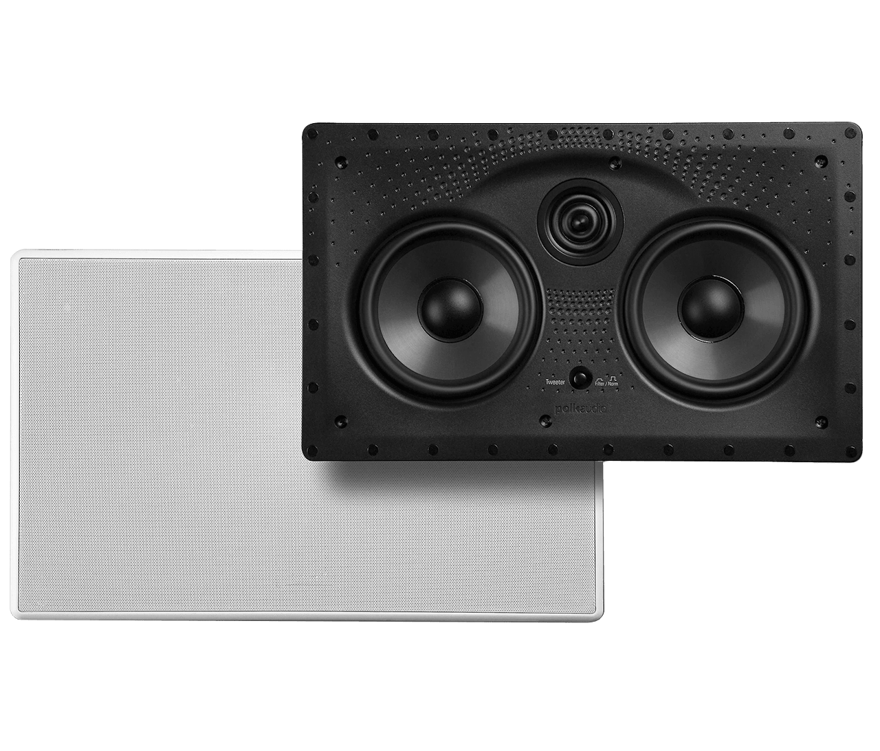 Polk Audio Vs-255c-ls two Way In-wall Center Channel Speaker(each)