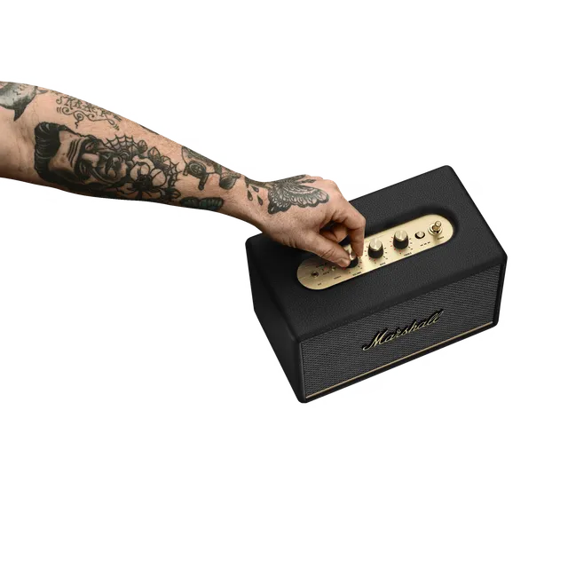 Marshall Acton III Bluetooth Speaker (Signature Sound, Stereo Channel, Original Black)