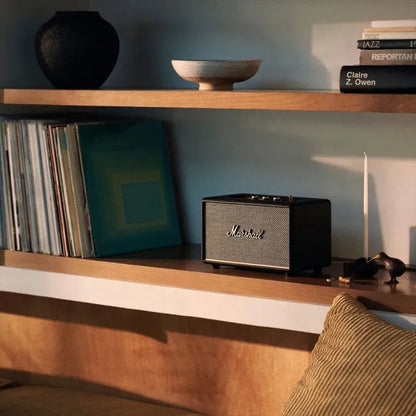 Marshall Acton III Bluetooth Speaker (Signature Sound, Stereo Channel, Original Black)