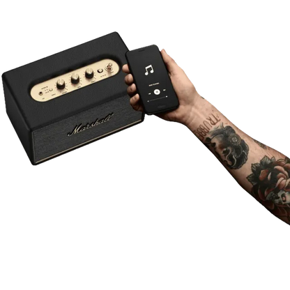 Marshall Acton III Bluetooth Speaker (Signature Sound, Stereo Channel, Original Black)