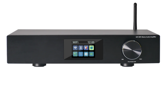 Pure Acoustics Quantum W275 Hi-Fi WIFI Bluetooth Stereo Audio Amplifier