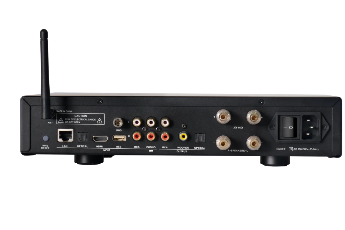 Pure Acoustics Quantum W275 Hi-Fi WIFI Bluetooth Stereo Audio Amplifier