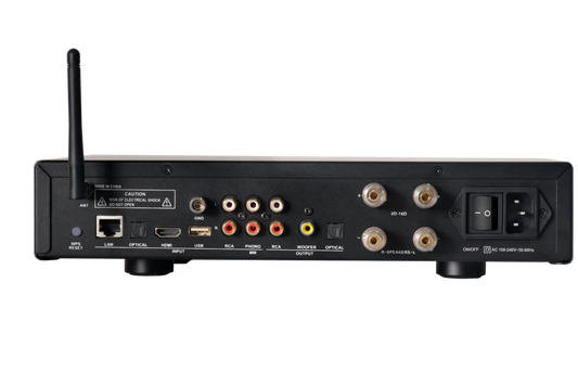 Pure Acoustics Quantum W275 Hi-Fi WIFI Bluetooth Stereo Audio Amplifier