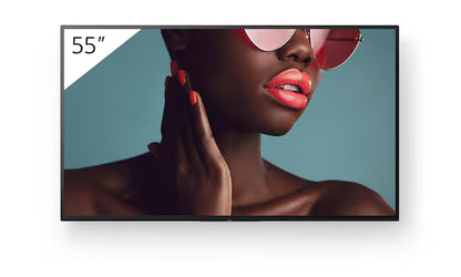 Sony Bravia FW-55BZ40L 55” Exceptionally bright 4K HDR professional display with unique Deep Black Non-Glare technology