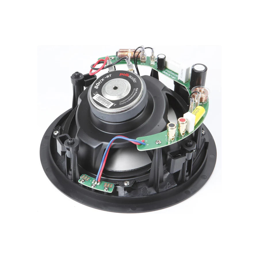 Polk Audio Vs80 F/x-rt In Ceiling Speaker 2 Way Round Surround Speaker(pairs)