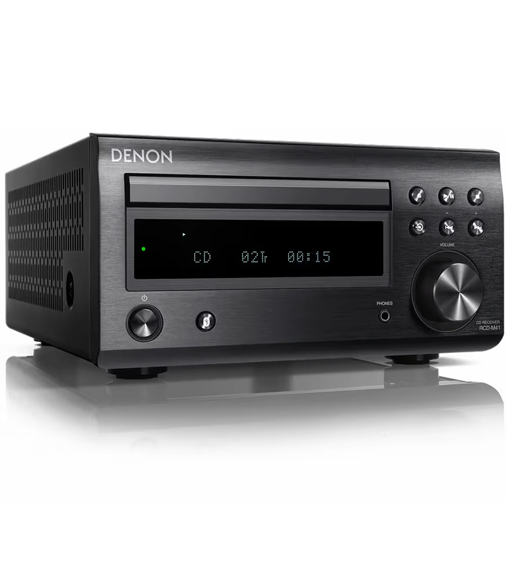 DENON RCD-M41 Micro HiFi CD Receiver with Bluetooth and Tuner