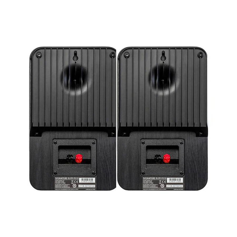 Signature Elite ES15 High-Quality Compact Bookshelf Speakers