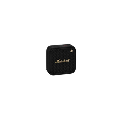Marshall Willen II Portable Bluetooth Speaker with 17+ Hours of Portable Playtime (Black & Brass)