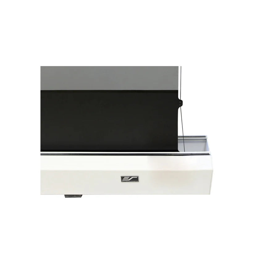 Elite Screens FTE101UH2-CLR3 Kestrel Tab-Tension CLR3 Series - 101 Inches 4K UHD Grey Ceiling Light Rejecting Ultra Short Throw Floor-Rising Projection Screen