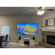 Elite Screens 115 inch UST ALR Projector Screen 16:9 4K 90% Ceiling Ambient Light Rejecting Edge Free Fixed Frame Grey Projector Screen Indoor Movie Screen Home Theater - Aeon CLR 3 AR115H-CLR3