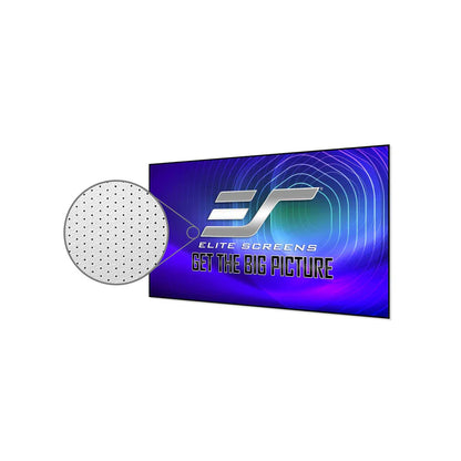 Elite Screens AR135DHD4 Aeon Series - 135 Inches CineGrey 3D Edge Free/Edgeless Fixed Frame Projection Screen