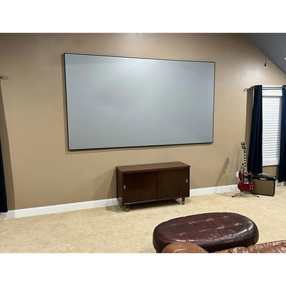 Elite Screens AR135DHD4 Aeon Series - 135 Inches CineGrey 3D Edge Free/Edgeless Fixed Frame Projection Screen