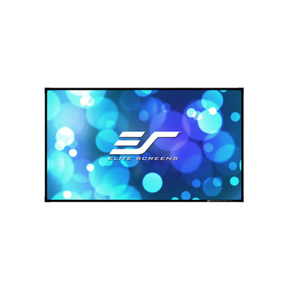 Elite Screens AR180WH2 Aeon Series - 180 Inches CineWhite Edge Free/Edgeless Fixed Frame Projection Screen