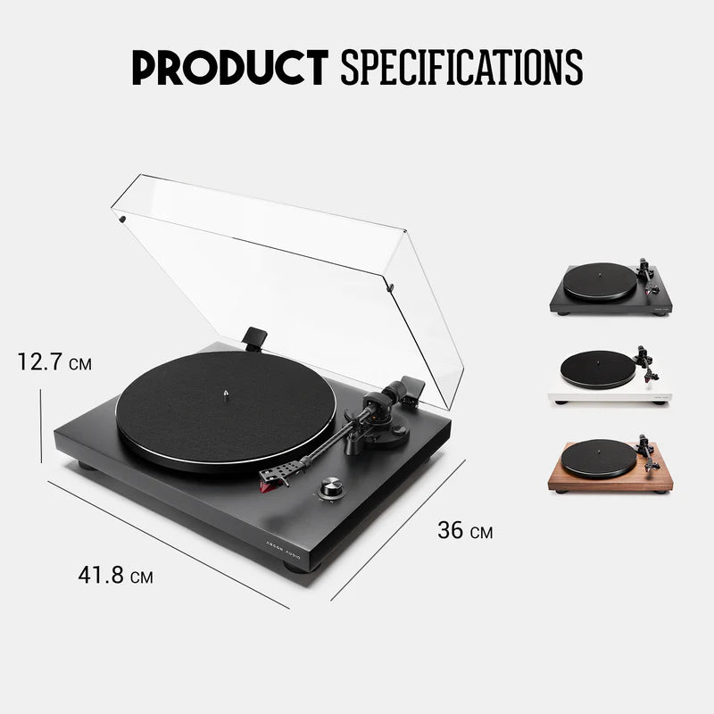 Argon Audio TT-3 Plus - Manual Belt Drive Turntable