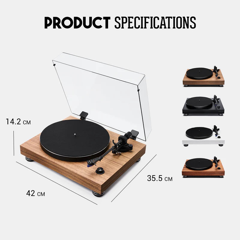 Argon Audio TT-4 MK2 - Manual Belt Drive Turntable