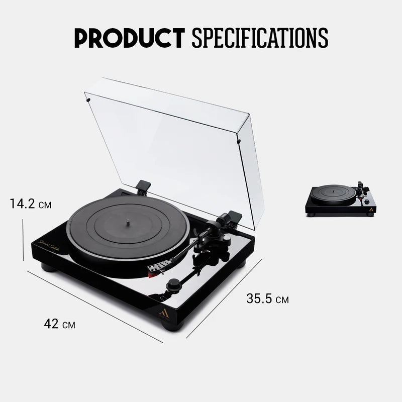 Argon Audio TT-4 Special Edition - Manual Belt Drive Turntable