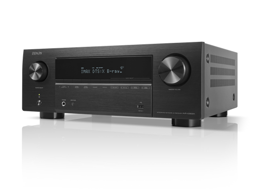 Denon AVC-X3800H - 9.4 Ch. 180W 8K AV Receiver Powered by HEOS™
