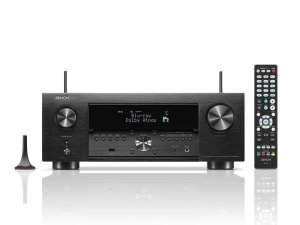 Denon AVC-X4800H - 9.4 Ch. 200W 8K AV Receiver Powered by HEOS™