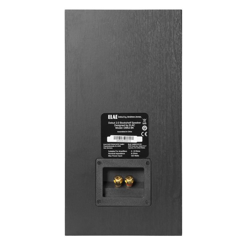 ELAC Debut 2.0 B6.2 - Bookshelf Speaker - Pair