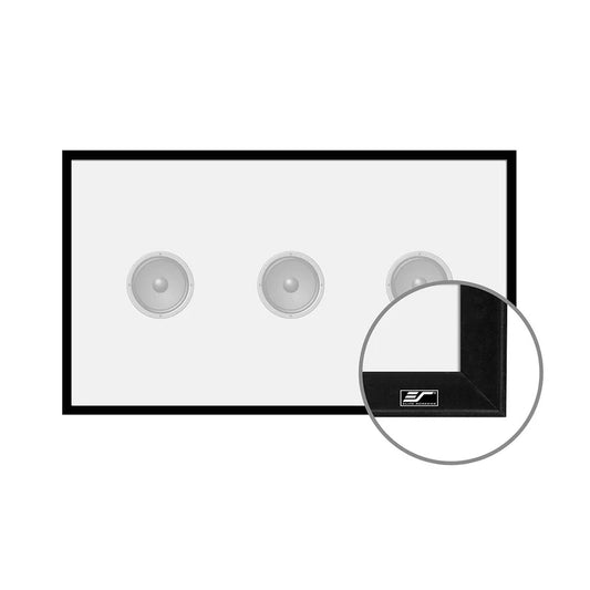 Elite Screens Sable Frame AcousticPro1080P3 Series - Acoustically Transparent Screen