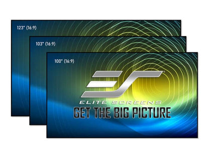 Elite Screens AR101H-CLR4 Edge Free® CLR4 Ambient Light Rejecting Screen