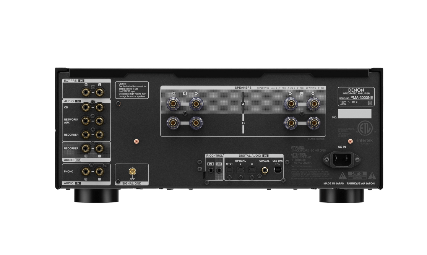 Denon PMA-3000NE  Integrated Amplifier with MM/MC phono stage