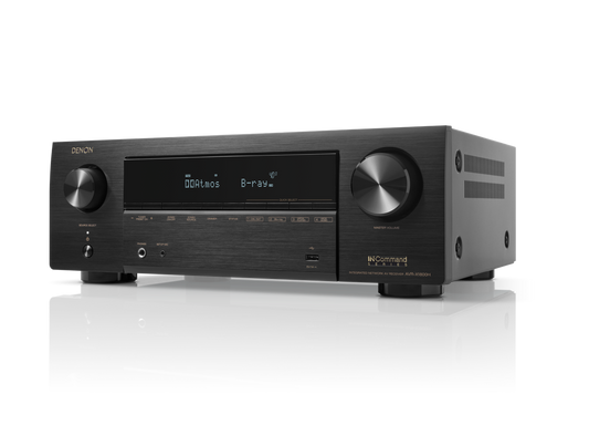 Denon AVR-X1800H - 7.2 Ch. 80W 8K AV Receiver Powered by HEOS™ and Dolby Atmos