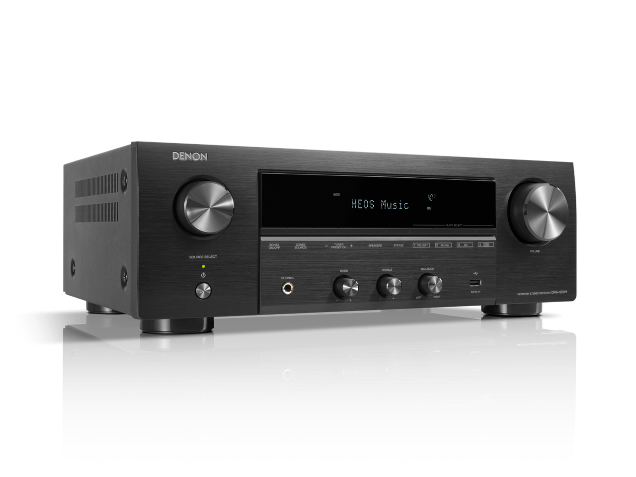 Denon DRA-900H 2.2 Ch. 100W 8K AV Receiver Powered by HEOS™