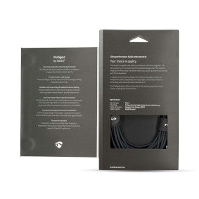 Nedis Subwoofer Cable RCA Male - RCA Male - Gold Plated - 5M
